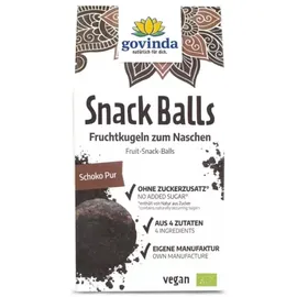 Govinda Snack Balls Schoko Pur bio
