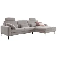 Die PlanBar Ecksofa »MP-IN20110 L-Form«, optional mit Funktionen erhältlich, mit Federkern-Polsterung rosa