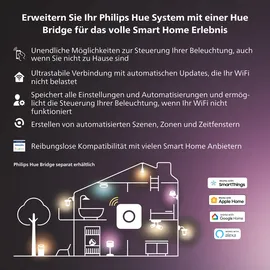 Philips Hue White & Color Ambiance Starterset 2x E27 9 W warmweiß 2 St.