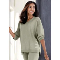 ELBSAND Sweater, aus hochwertigen Strick Elbsand meliert