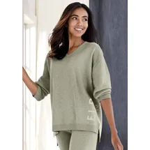 ELBSAND Sweater, aus hochwertigen Strick Elbsand meliert