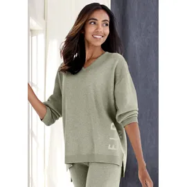 ELBSAND Sweater, aus hochwertigen Strick Elbsand meliert