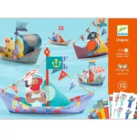 Djeco Origami Schiffe Kreativset