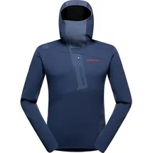 La Sportiva Big Wall Pullover Hoody Night Sky/Mountain Red L