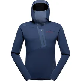 La Sportiva Big Wall Pullover Hoody Night Sky/Mountain Red L
