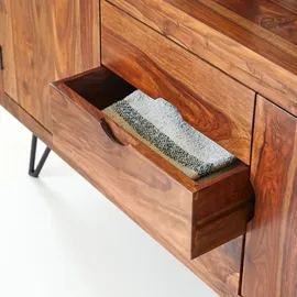 Tikamoon Buffet 150 cm braun