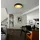 GLOBO WOKI 1 LED schwarz 40 x 9 cm