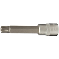 KS Tools 1/2" Bit-Stecknuss RIBE mit Stirnlochbohrung, lang, M6