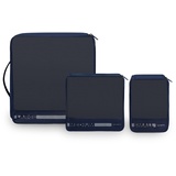 Samsonite Pack-Sized, Set aus 3 Gepäck-Organizern, 14/22/30 cm, Blau (Navy)