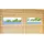 BERTILO Gartenbüro Cubus 3 Office 337 x 234 cm Natur