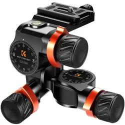 K&F Concept Precision Geared 3-WAY Pan/Tilt Getriebeneiger #KF-31.047