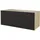 altdecor Zeno Lowboard 100 cm x 40 cm x 40 cm Schwarz Holz