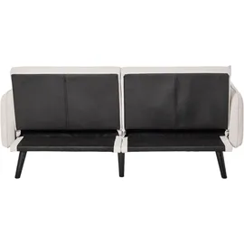 Jahnke Schlafsofa JAHNKE "CHILLAX DOT", sanftes weiß, B:191cm H:83cm T:84cm, Sofas, Schlafsofa, mit Relax-und Schlaffunktion, inkl. Kissen, Breite 191 cm