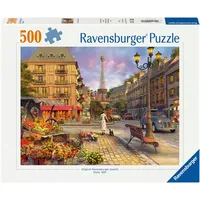 Ravensburger Erwachsenenpuzzle 500 Teile - Spaziergang durch Paris
