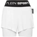 Plein Sport Jogg-Bermudas Weiß S