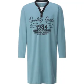 Jan Vanderstorm Nachthemd STIGMARK Blau 5XL