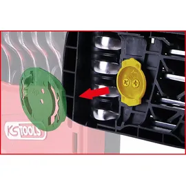 KS Tools GEARplus Ratschenringmaulschlüssel-Satz 10-tlg.