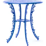 Industry Gartentisch rund blau
