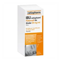 IBU ratiopharm Fiebersaft für Kinder 2% 100 ml