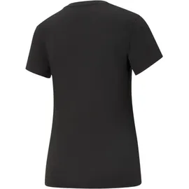 Puma Essentials Logo T-Shirt Damen 01 black S