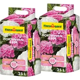 Floragard Hortensienerde 2 x 25 l roas/weiß