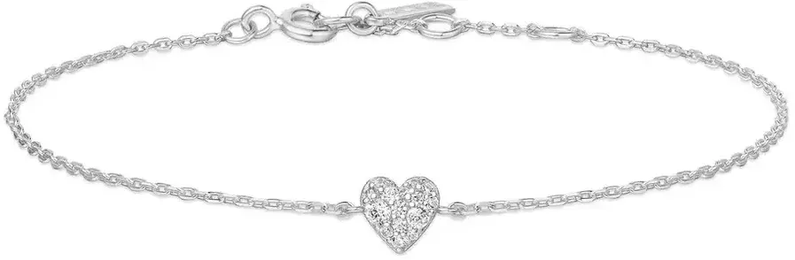 ANIA HAIE - BRACELET - SWEETHEART PAVÉ - silver