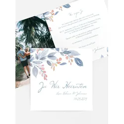 Karten zur Hochzeit selbst gestalten mit Spruch und Fotos im Onlinedesigner bei Meine-Kartenmanufaktur.de