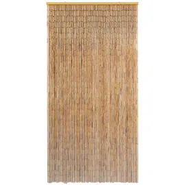 vidaXL Insektenschutz Türvorhang Bambus 100 x 200 cm Braun