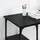vidaXL Schreibtisch mit Regal Schwarz Eichen-Optik 140 x 50 x 75 cm