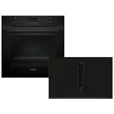 Siemens PQ527EA5BZ Set Backofen HB279GBB0 + Kochfeldabzug Induktion ED851BS16E
