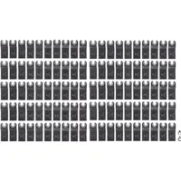 TOOLCRAFT HCS Multifunktionswerkzeug-Zubehör-Set 34 mm 100 St.