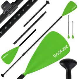 24move Paddel Einzelpaddel Stechpaddel 210 cm grün