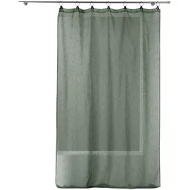 Homemaison Douceur d'Interieur Vorhang mit Ringen, Khaki, 140 x 240 cm