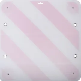 Preiswert & Gut Warnschild Rot Weiß Warntafel Fahrradträger 50x50 cm E Prüfzeichen Anhänger LKW