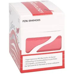 Kinesiologie Tape 5x5 Rot