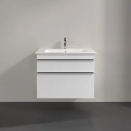 Villeroy & Boch Waschtischunterschrank 2 Auszüge 75,3 x 59 x 50,2 cm Weiß Matt