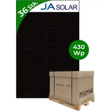 JA Solar Solarmodule 36x Monokristallin Full Black JAM54D41 430 Wp Palette