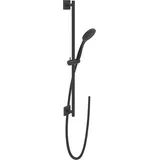 GESSI Rilievo Brausestangen-Set 800 mm mit 1-Strahl-Antikalkhandbrause Schwarz 59245299