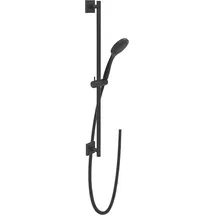 GESSI Rilievo Brausestangen-Set 800 mm mit 1-Strahl-Antikalkhandbrause Schwarz 59245299
