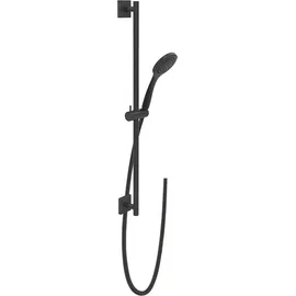 GESSI Rilievo Brausestangen-Set 800 mm mit 1-Strahl-Antikalkhandbrause Schwarz 59245299
