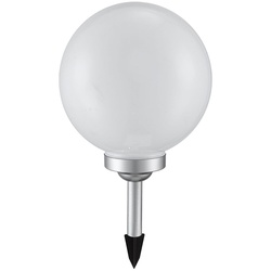 Solarleuchte Kugel Garten Kugelleuchte Solar LED Gartendeko Solarkugel für Außen 25 cm, Leuchtdauer ca. 6-8 Stunden, H 65 cm