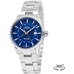 Mido Men's M038.429.11.041.00 Multifort Dual Time Watch