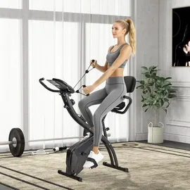 Homcom 2in1 Heimtrainer schwarz