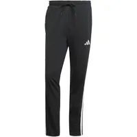 Adidas Herren Essential Three Stripes Single Jersey Pant, Black/White,