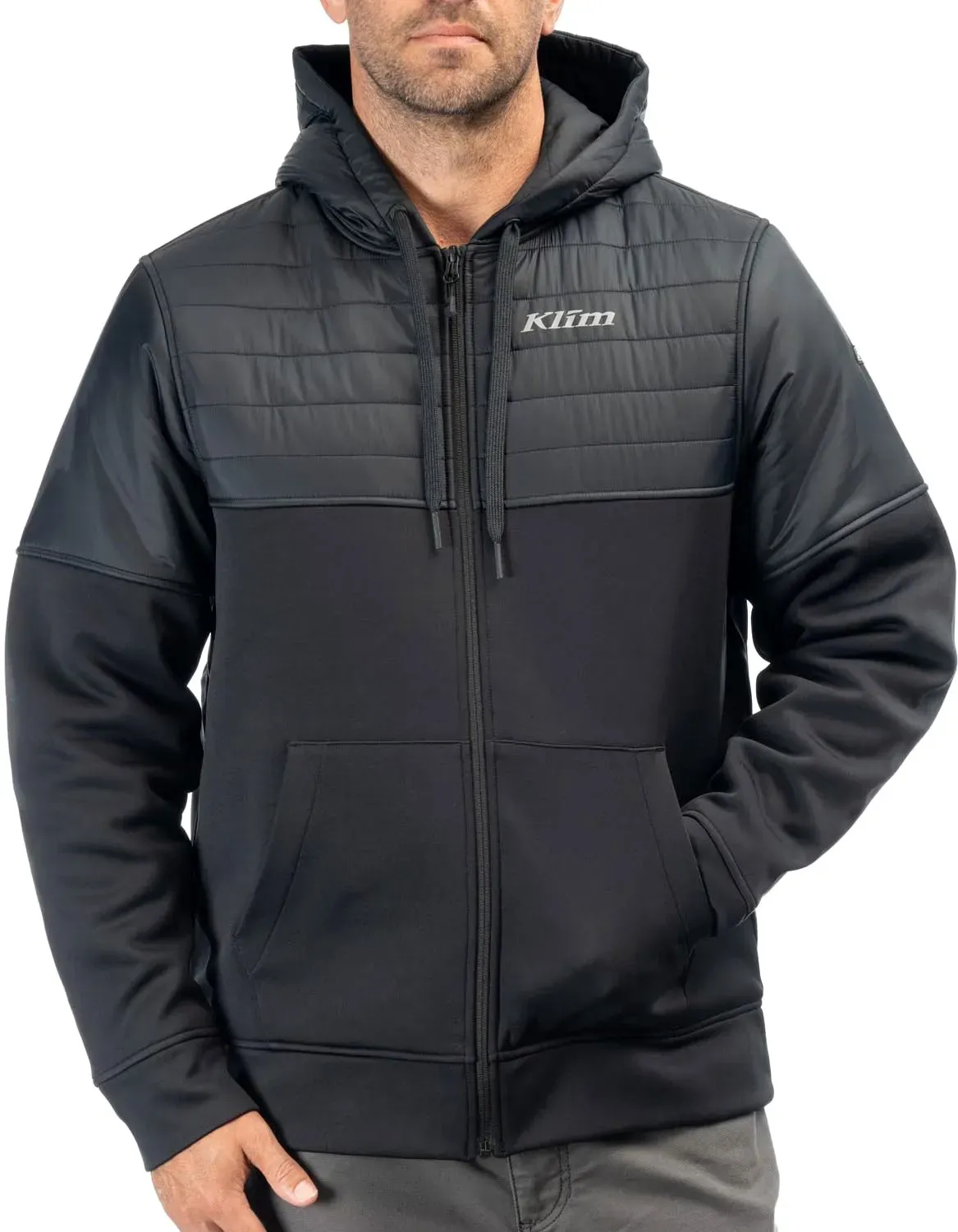 Klim Tamarack, sweat à capuche zippé - Noir - M