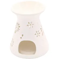 fragrance and style gmbh Candle Brothers Teelicht Duftlampe Riet Weiß