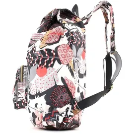 Oilily Botanic Pop Folding Classic Backpack Charcoal grau mehrfarbig - Grau/Bunt