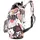 Oilily Botanic Pop Folding Classic Backpack Charcoal grau mehrfarbig - Grau/Bunt