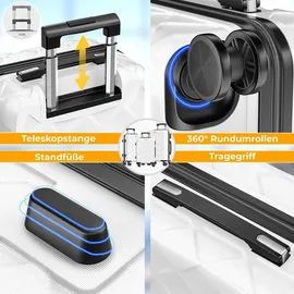 Kesser Koffer-Set 3-tlg. weiß/abs