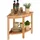 Relaxdays Eckregal 42 x 55 x 39,5 cm Natur